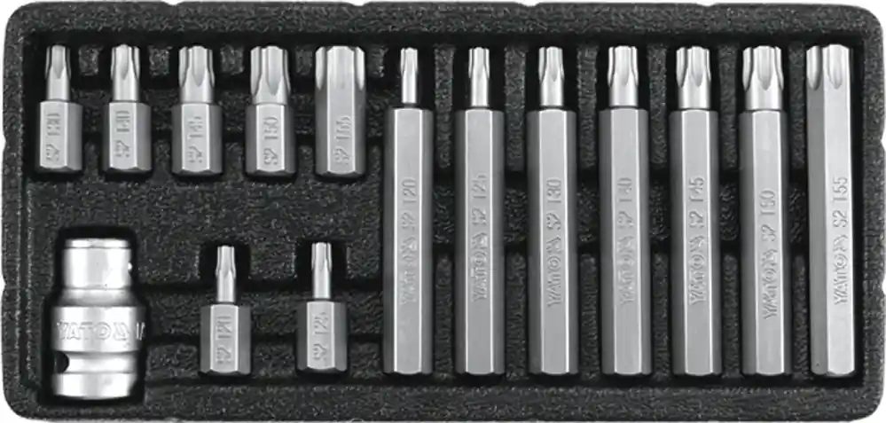 Set Biti Torx 15 Piese T20-T55 YATO Preț promoțional