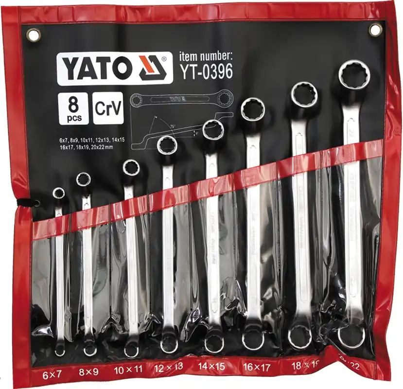 Livrare expres Set Chei Inelare Cu Cot 6-22Mm YATO