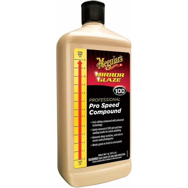 Reducere specială Meguiar s Polish Cu Taiere Rapida Fara Holograme Rapida Pro Speed 945ML M10032 Meguiar's