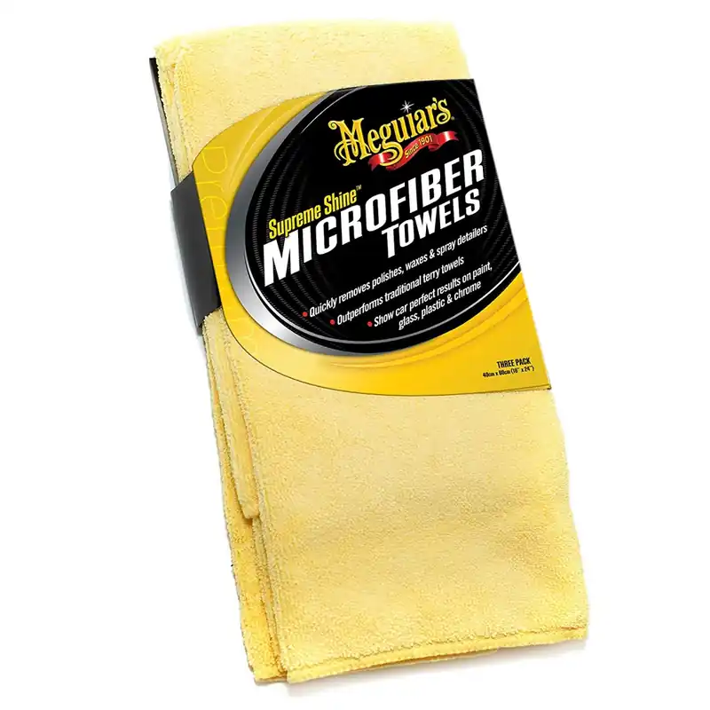 Meguiar s Supreme Shine Microfiber Set 3 Buc Laveta Indepartare Polish 40 x 63 cm X2020EU Meguiar's Ofertă exclusivă