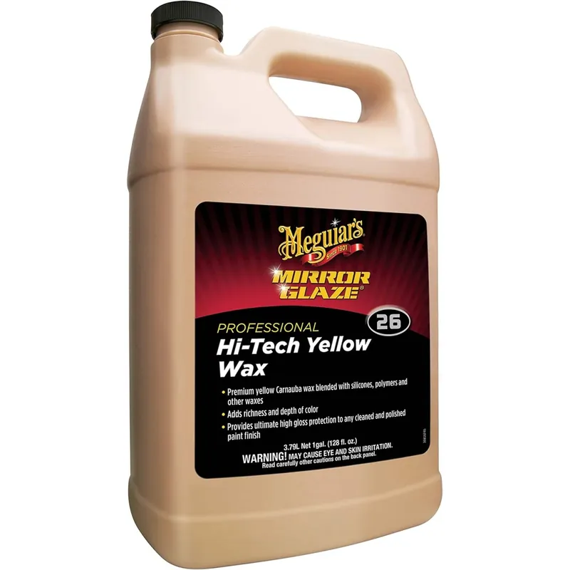 Reducere extra Meguiar s Hi-Tech Yellow Wax 26 Ceara Auto Lichida 3.79L M2601MG Meguiar's
