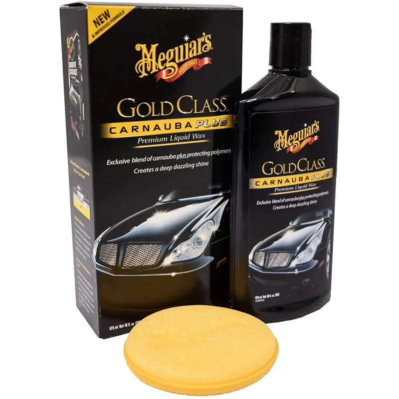 Calitate înaltă Meguiar s Ceara Lichida Gold Class Liquid Car Wax Carnauba Plus 473ML G7016MG Meguiar's