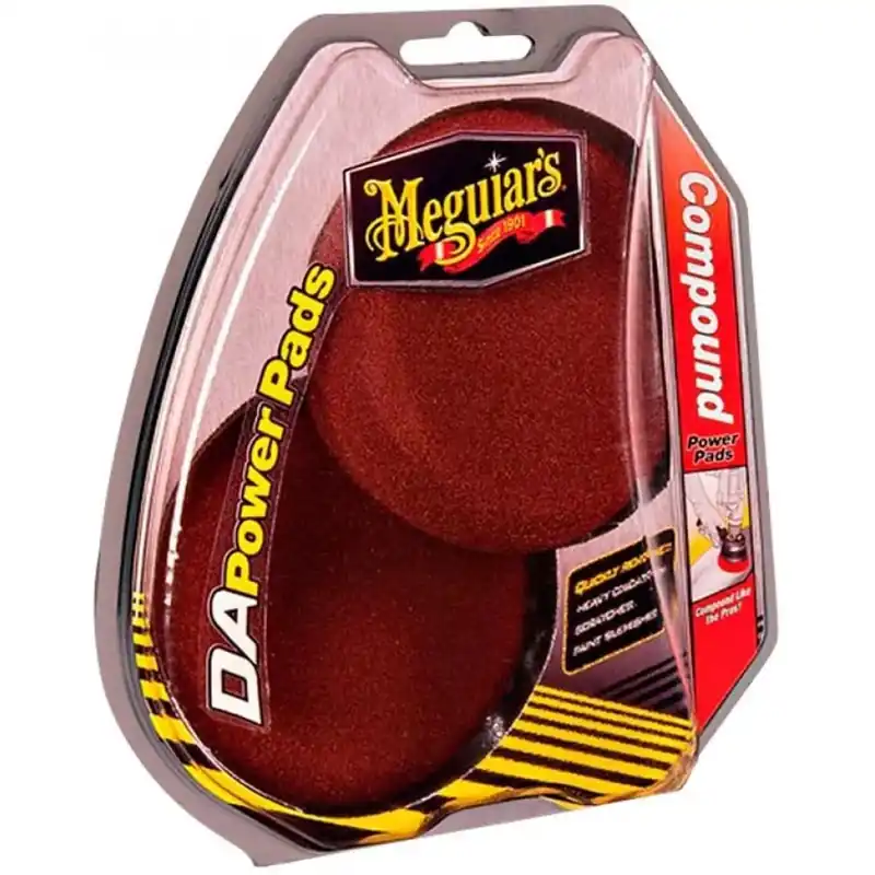 Expediere rapidă Set 2 Buc Burete Polish Abraziv Meguiar s DA Polishing Power Pads 101MM G3507INTMG Meguiar's