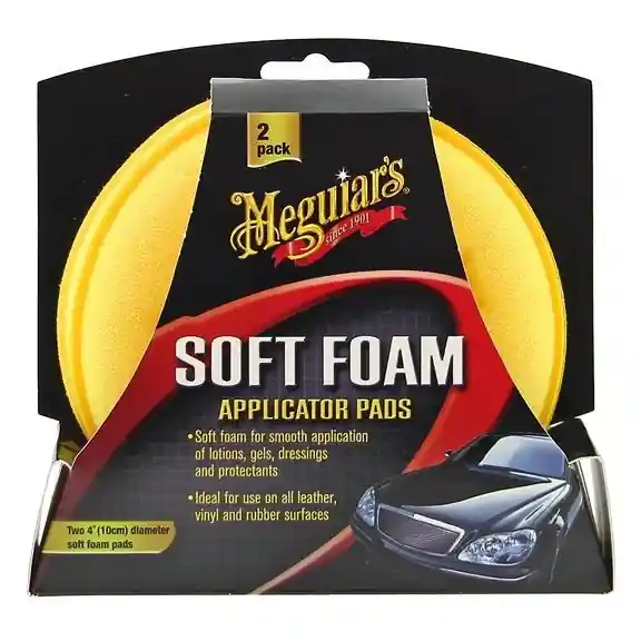 Set 2 Buc Burete Aplicator Ceara Sealant Meguiar s Soft Foam 4 X3070 Meguiar's Plată sigură