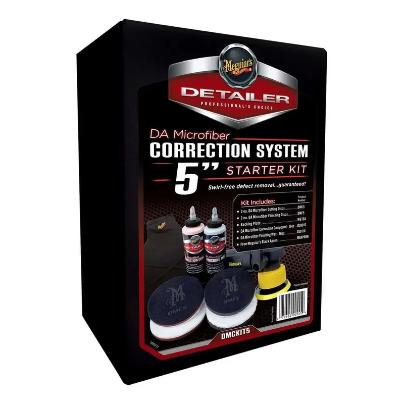 Kit Polish Meguiar s DA Microfiber Correction System 140MM DMCKIT5MG Meguiar's Super ofertă
