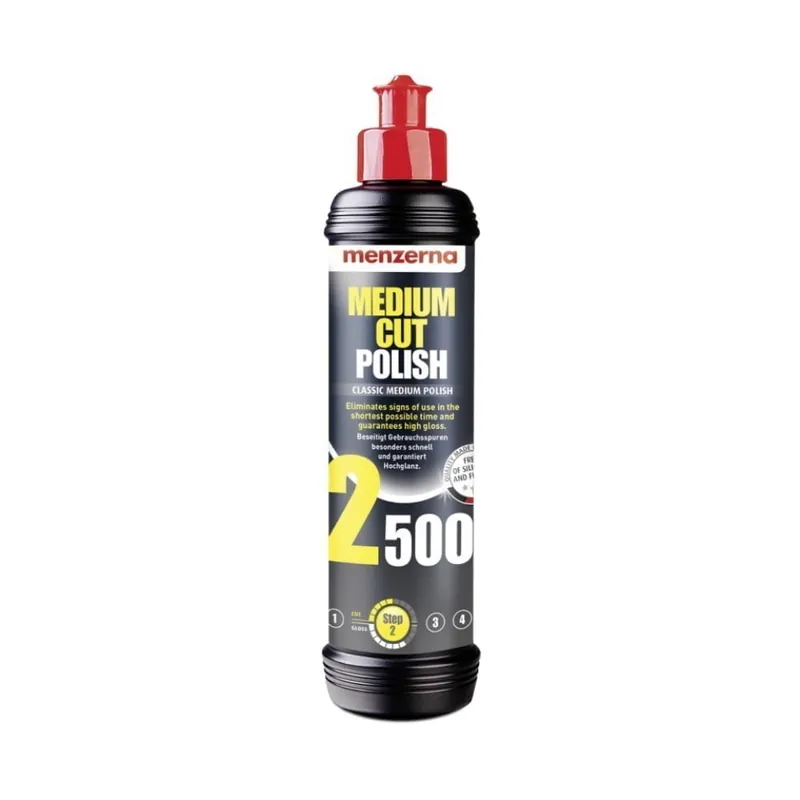 Transport gratuit Menzerna Medium Cut Pasta Polish Abraziva Medie 2500 250ML ME-MCP2500-1