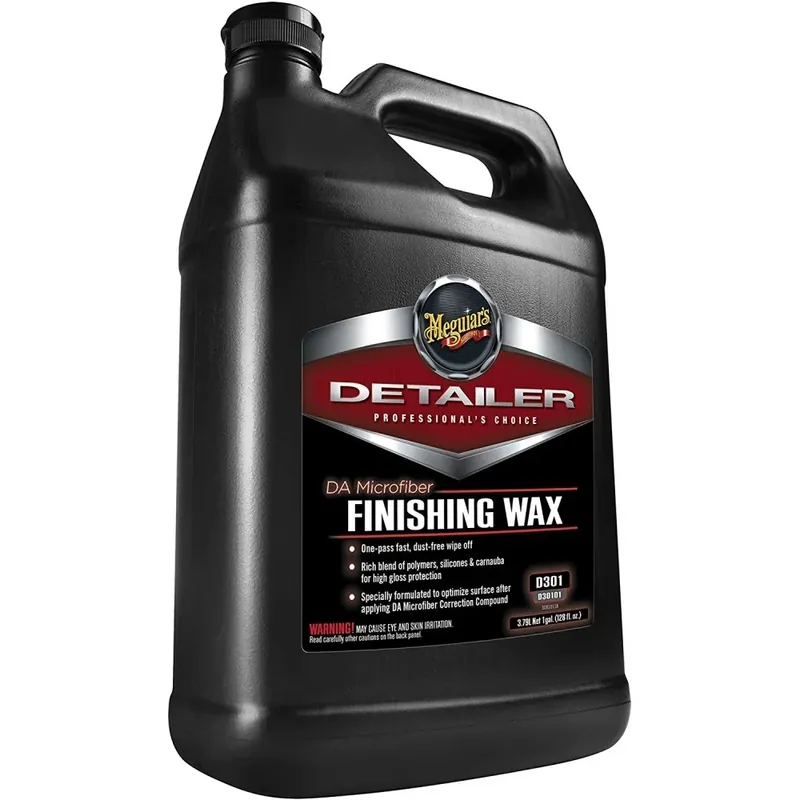 Meguiar s Da Microfiber Finishing Wax D301 Pasta Polish Finish 3.78L D30101MG Meguiar's Cumpărături sigure