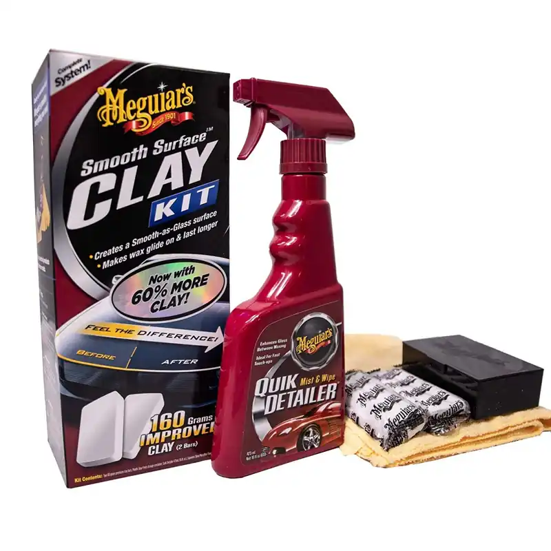Retur gratuit Meguiar s Kit Plaselina Curatare Smooth Surface Clay Kit 473ML G1016EU Meguiar's