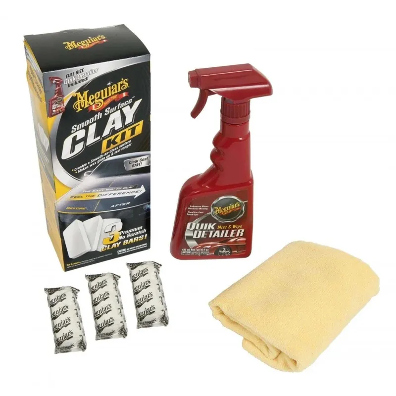 Preț mic Kit Argila Decontaminare Vopsea Meguiar s Smooth Surface Clay G191700MG Meguiar's