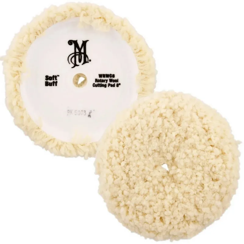 Doar azi Blana Polish Abraziv Meguiar s Soft Buff Rotary Wool Pad 8 WRWC8MG Meguiar's