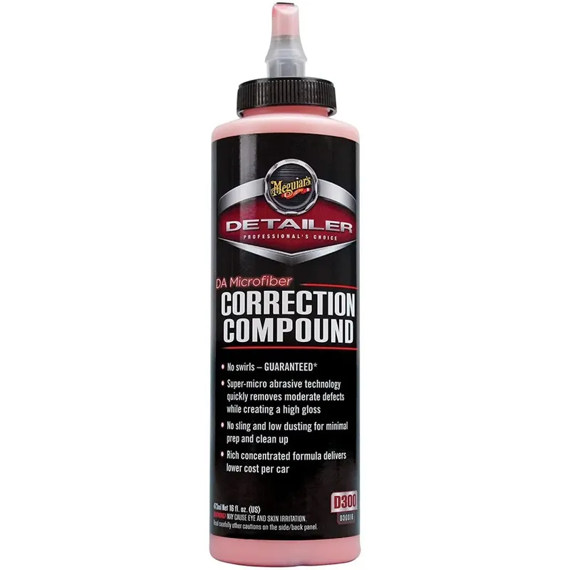 Noutate Meguiar s Da Microfiber Correction Compound D300 Pasta Abraziva Polish 473ML D30016DA Meguiar's