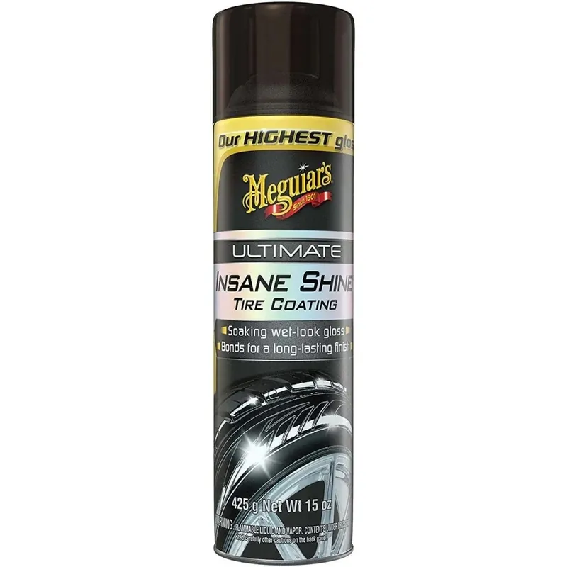 Meguiar s Ultimate Insane Shine Tire Coating Spray Dressing Anvelope 425G G192315EUMG Meguiar's Cumpără online