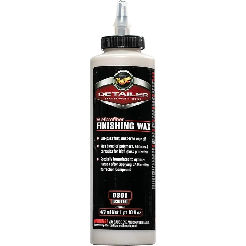 Comandă acum Meguiar s Da Microfiber Finishing Wax D301 Pasta Polish Finis 473ML D30116MG Meguiar's