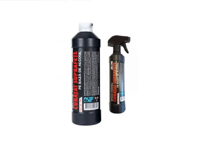 Solutie pt curatat suprafete osip 500ml + rezerva 500 ml, Alcool 75% Calitate înaltă