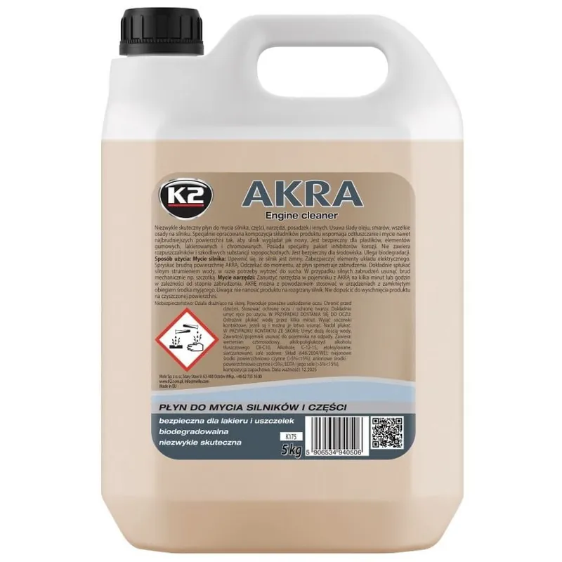 Preț mic K2 Akra Solutie Curatat Motor Exterior 5KG