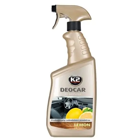 K2 Deocar Odorizant Auto Lemon 700ML Reducere de preț