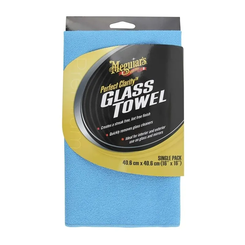 Transport gratuit Laveta Microfibre Sticla Meguiar s Glass Towel 40 x 40CM X190301EUMG Meguiar's