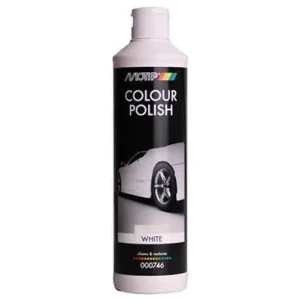 Disponibil imediat Motip Pasta Polish Color Alb 500ML 382469