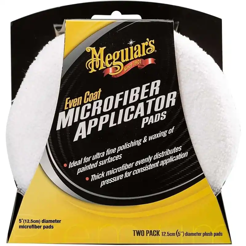 Meguiar s Even Coat Microfiber Applicator Pads Set 2 Aplicatoare Microfibra X3080EUMG Meguiar's Transport gratuit