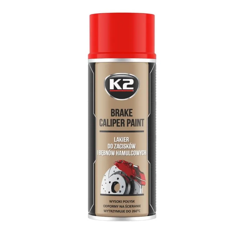 K2 Spray Vopsea Etrier Rosu 400ML Bestseller