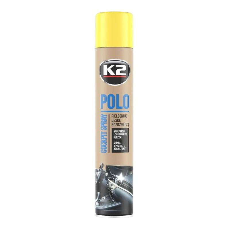 K2 Polo Cockpit Spray Silicon Bord Lemon 750ML Retur gratuit