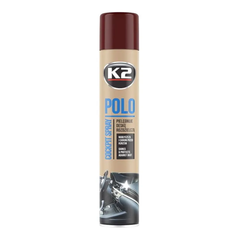Retur ușor K2 Polo Cockpit Spray Silicon Bord Coffee 750ML