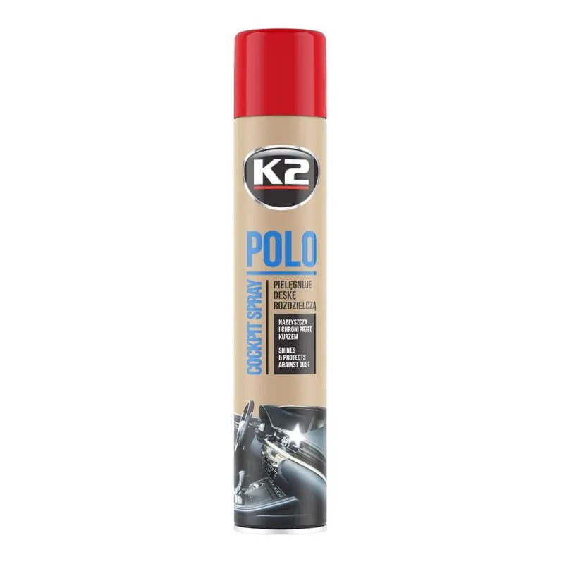Plată securizată K2 Polo Cockpit Spray Silicon Bord Cherry 750ML