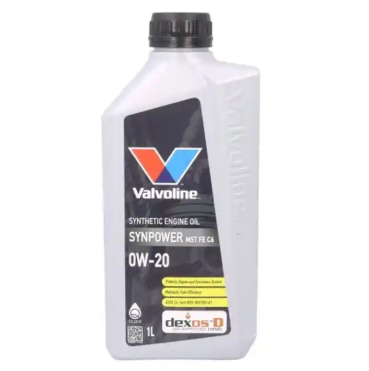 Plată sigură Ulei motor VALVOLINE SYNPOWER MST FE C6 0W20 1L 1L VALVOLINE