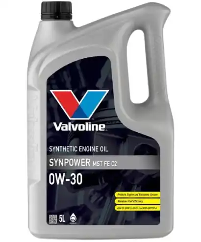 Ulei motor VALVOLINE SYNPOWER MST FE C2 0W30 V030SPMSTFEC2 5 5L 5L VALVOLINE Livrare rapidă