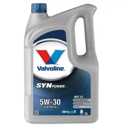 Retur ușor Ulei motor VALVOLINE SYNPOWER MST C3 5W30 5L 5L VALVOLINE
