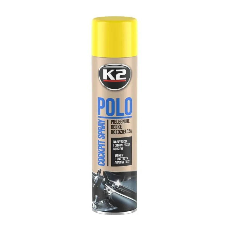 K2 Polo Cockpit Spray Silicon Bord Lemon 300ML Preț promoțional