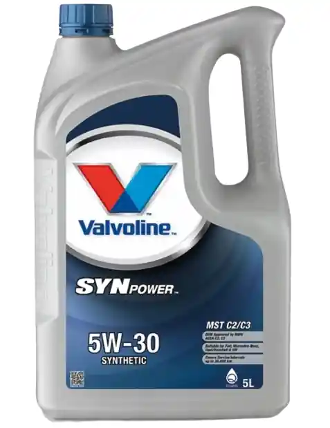 Ulei motor VALVOLINE SYNPOWER MST C2 C3 5W30 V530SPMSTC3 5 5L 5L VALVOLINE Ultima șansă