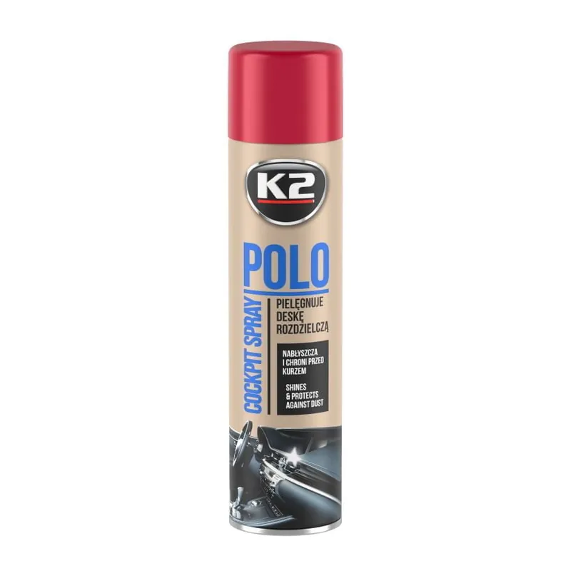 Cel mai bun preț K2 Polo Cockpit Spray Silicon Bord Cherry 300ML