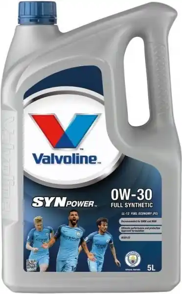 Ulei motor VALVOLINE SYNPOWER LL-12 FE 0W30 V030SPLL12FE 5 5L 5L VALVOLINE Super ofertă