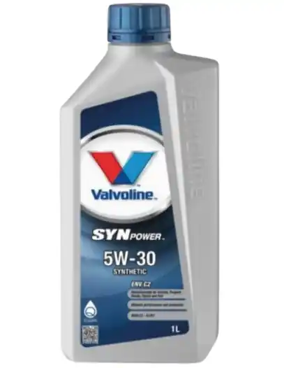 Ulei motor VALVOLINE SYNPOWER ENV C2 5W30 V530SPENVC2 1 1L 1L VALVOLINE Preț promoțional