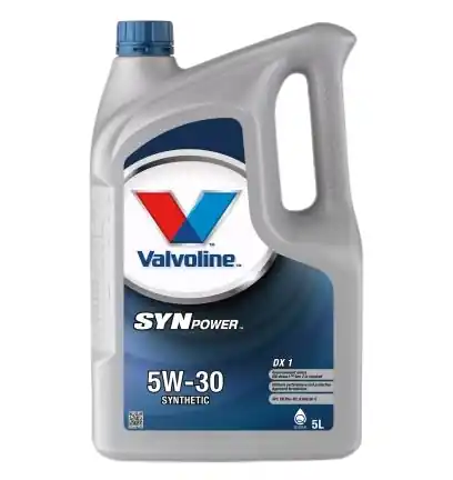 Reducere de preț Ulei motor VALVOLINE SYNPOWER DX1 5W30 5L 5L VALVOLINE