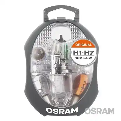 Set Becuri Auto De Rezerva 12V H1 H7 Osram ams-OSRAM Ultima șansă