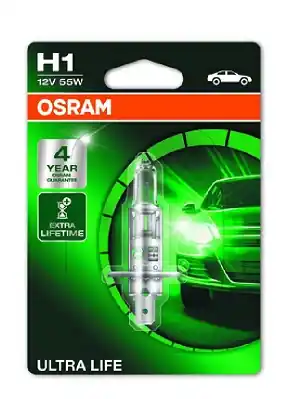 Super ofertă Bec 12V H1 55 W Ultra Life Blister 1 Buc Osram ams-OSRAM