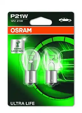 Set 2 Becuri 12V P21W Ultra Life Blister Osram ams-OSRAM Transport gratuit