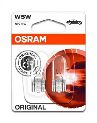 Cumpără acum Set 2 Becuri 12V W5W Original Blister Osram ams-OSRAM
