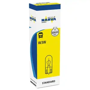 Bec Fara Soclu 24V W3W Set 10 Buc Narva NARVA Expediere rapidă