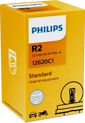 Bec Far R2 12V 45 40W Vision (Cutie) Philips PHILIPS Livrare gratuită