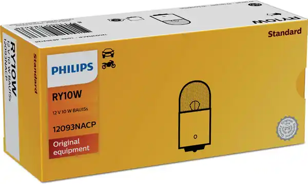 Bec Auxiliar Ry10W 12V Set 10 Buc Vision Philips PHILIPS Cumpără acum