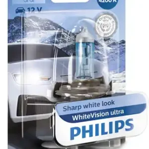Bec Far H4 60 55W 12V White Vision Ultra (Blister) Philips PHILIPS Livrare gratuită