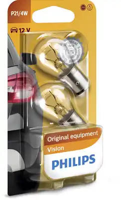 Discount Set 2 Becuri Stop Frana P21 4W 12V (Blister) Philips PHILIPS