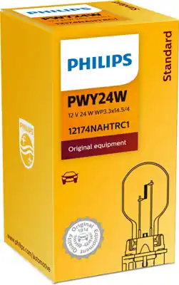 Expediere rapidă Bec Semnalizare 12V Pwy24Wnahtr Hiper Vision Philips PHILIPS