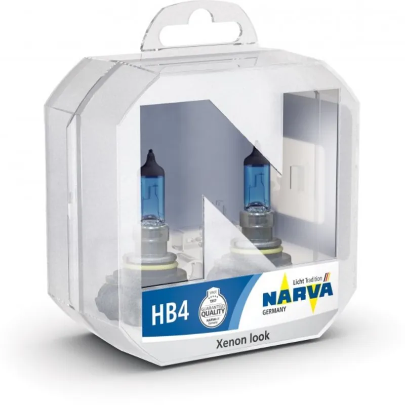 Expediere rapidă Set 2 Becuri Far Hb4 55W 12V Range Power White Narva NARVA