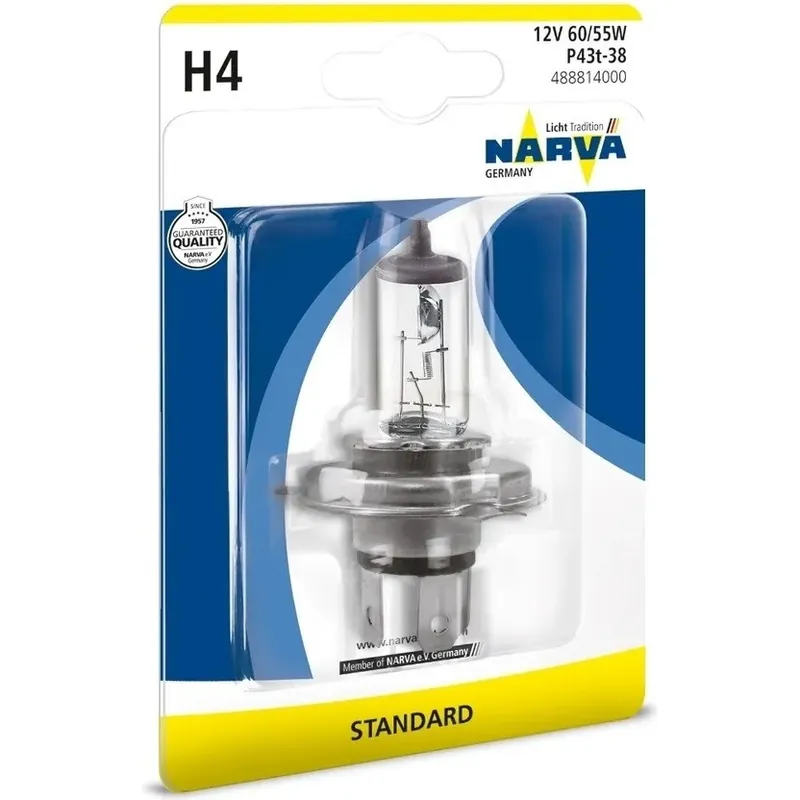 Ofertă specială Bec Far H4 60 55W 12V (Blister) Narva NARVA