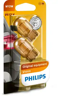 Comandă acum Set 2 Becuri Fara Soclu 12 V Wy21W Wx3X16D Philips PHILIPS