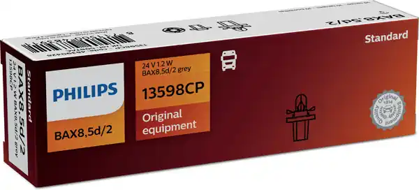 Bax 8.5D 2 Grey Philips (Set 10 Buc) PHILIPS Mai ieftin